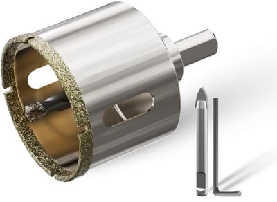 Glasboor Set 50 mm – Voor Tegels, Keramiek, Marmer & Natuursteen