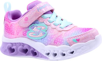 Skechers Flutter Heart Lights-Simply L Meisjes Sneakers - Pink/Multi