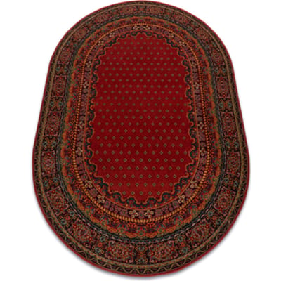 Kleden Rugsx Tapijt POLONIA Ovaal BARON bordeaux 200x300 cm