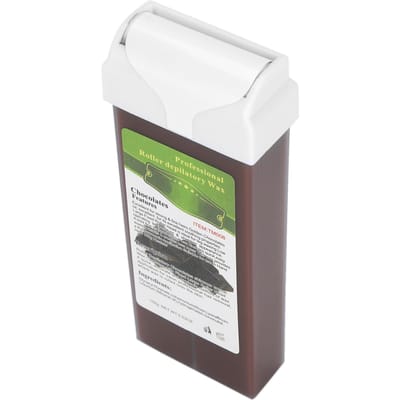 100g Cire Dépilatoire Roll-on Corps Jambes Poitrine Bras Bikini Aisselles Épilation Roll-on Cire Chocolat white