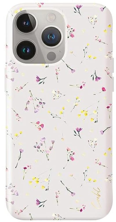 UNIQ Coehl Prairie Serie - iPhone 15 Pro Behuizing - Blush Beige - Hoogwaardige Materialen - Slank en Lichtgewicht