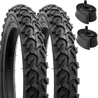 2x Vouwbare Fietsbanden 14 inch (14x2.125) inclusief Binnenbanden - Geschikt voor Stadsfietsen en Mountainbikes