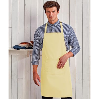 Premier Dames/Dames Kleuren Bipschort Met Zak / Werkkleding (Citroen)