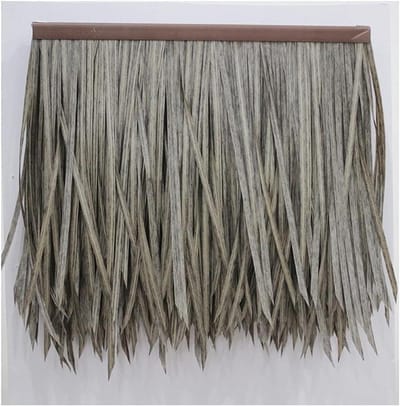 Nep Riet Vellen - Kunststof Dakbedekking - Buiten Decoratie - Milieuvriendelijk Materiaal - 05 x 05 m - Geel