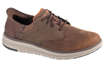 Skechers Slip-Ins: Orell - Yates, Mannen, Bruin, Sneakers, maat: 42,5
