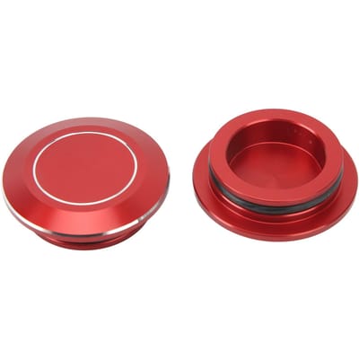 2 stuks Motorfiets Frame Gat Afdekking CNC Aluminium Stofdicht Frame Gat Pluggen voor CMX1100 Rood