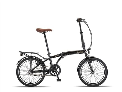 Pacto Eleven Vouwfiets Zwart 3v Folding Bike Plooifiets Shimano Nexus 20 inch