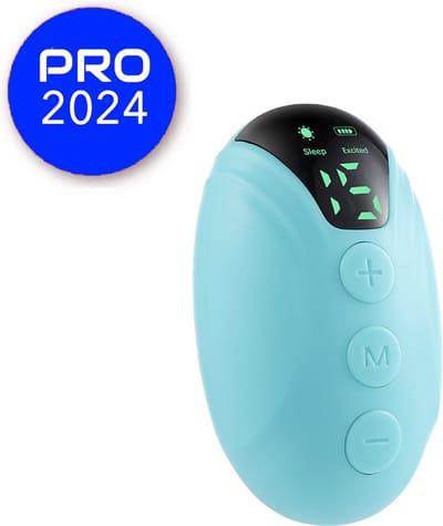 Slaaptrainer PRO - Ademhalingstrainer - Beter Slapen - Slaaptrainers voor Volwassenen / Kinderen - Ademhalingsoefeningen - Neurorelax Apparaat