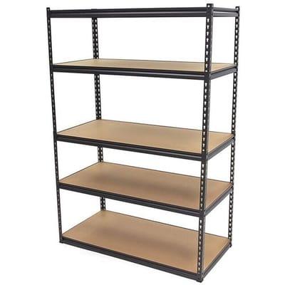 HBM stellingkast extra breed 5 x 60 kg, 2-delig
