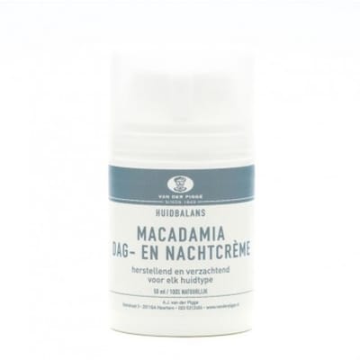 van der Pigge Huidbalans dag en nachtcreme macadamia 50 Milliliter