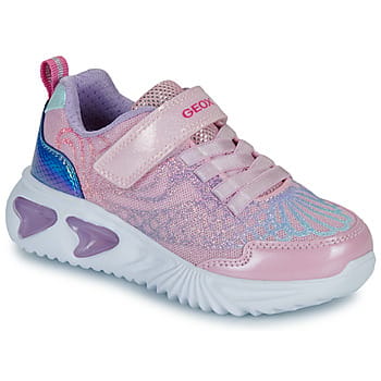 GEOX ASSISTER MEISJES Sneakers - ROZE/LILA - Maat 30
