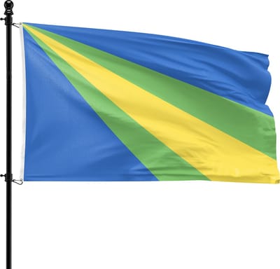VlagDirect - Zeewolde vlag - Gemeente Zeewolde vlag - 90 x 150 cm.