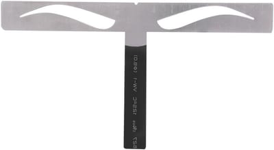 Professionele Eyebrow Ruler voor Nauwkeurige Metingen en Balanceren van de Perfecte Wenkbrauwvorm - Ideaal voor Wenkbrauwstyling en Make-up