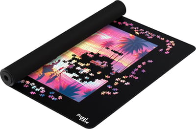 PuzzlEase Premium XXL Puzzelmat voor Puzzels tot 3000 Stukjes - 95x150 cm - Portapuzzle Opbergsysteem, Puzzelbord, Puzzelrol, Puzzel Mat