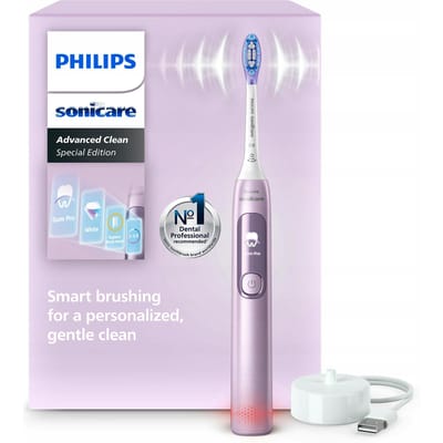 Philips Sonicare Advanced Clean Special Edition - Elektrische tandenborstel - Kleurendisplay - Lila - HX3792/12