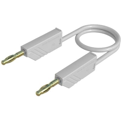 Hirschmann Test & Measurement MLN 100/2,5 WS Meetsnoer Banaanstekker 4 mm Banaanstekker 4 mm 1.00 m Wit 1 stuk(s)