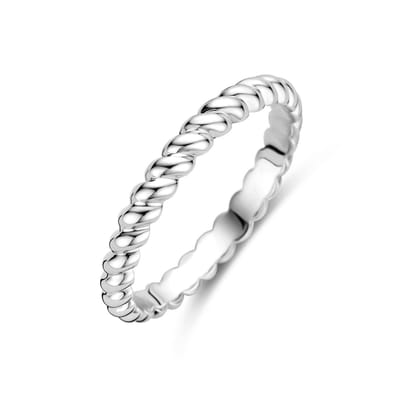 Gerhodineerd Zilver Ring 1339498