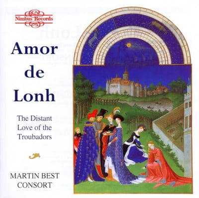 Martin Best Mediaeval Ensemble - Amor De Lonh: The Distant Love Of The Troubadours (CD)
