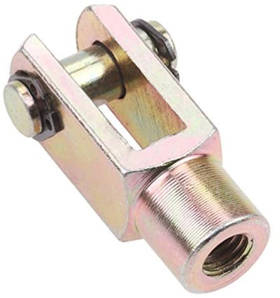 JHUBERS- Pneumatische Cilinder 50mm - Draad M16 x 1,5 - U-vorkgat 10mm - Totale grootte 10 x 10 x 25,4mm - Netto gewicht 170g - Ideaal voor Automatische Apparatuur - Luchtcilinder