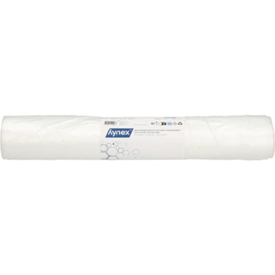 Afvalzak Hynex 63x70cm HDPE recycled T15 50L transparant rol à 50 stuks
