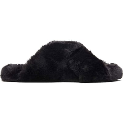 TOMS - maat 36/37- Susie Dames Sloffen - Zwart