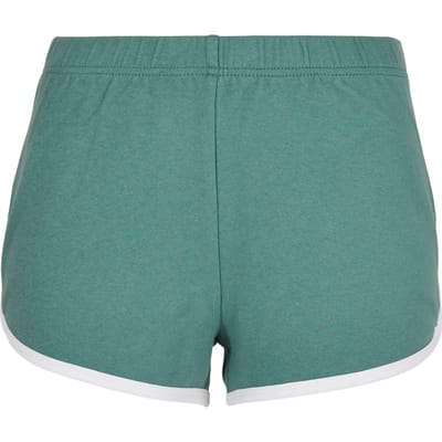 Dames shorts Urban Classics organic interlock retro hotpants (Grote maten)