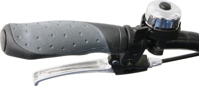 Dresco Fietshandvatten Ergo Grip Ca. 10 Cm Rubber Zwart/grijs Per Set