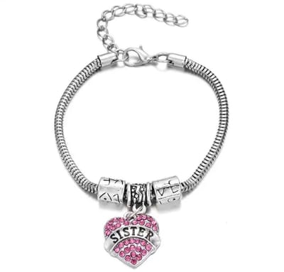 Akyol - Vriendschapsarmband | Soul Sisters | Zussen armband | Moeder dochter armband | cadeau voor zus | armband voor zus | vriendschapsarmband | sister bracelet | relatie armband | hanger |