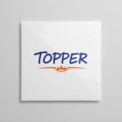 Topper Keramische Tegel 15x15 cm – Motiverende Tekst Wanddecoratie – Moderne Positieve Decoratie
