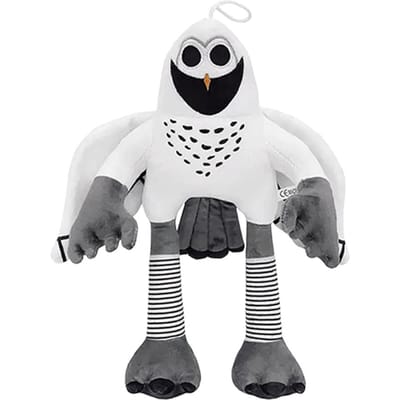 Peluche de Jeu d'Horreur 99 Nuits 99 Nuits Dans la Forêt Cerf Hibou Blanc Animal en Peluche Poupées en Peluche Jouet pour Enfants garçon Cadeau d'Halloween