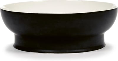 Serax Ann Demeulemeester Ra Kom Black-Off White D 28 cm