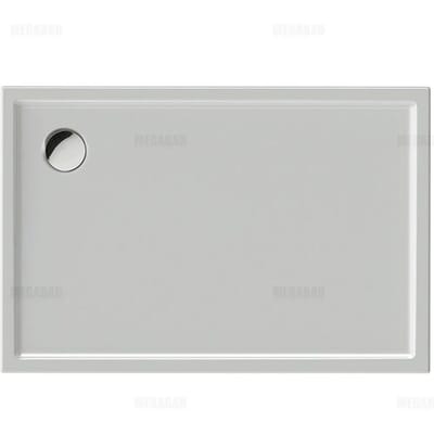 Duravit Starck Slimline - Douchebak 120x80 cm, Antislip, wit 720121000000001