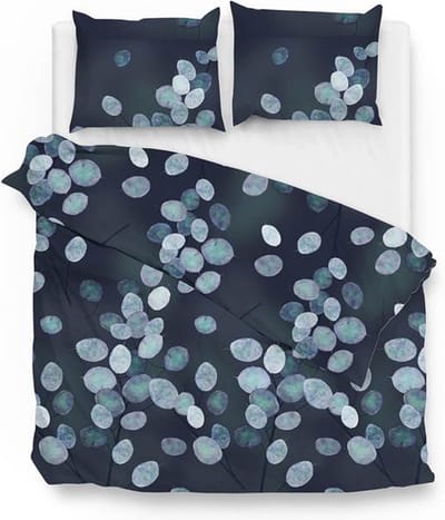 Zo!Home Dafne Dekbedovertrek - Lits-jumeaux - Lits-jumeaux (260x200/220 cm + 2 slopen) - Blue