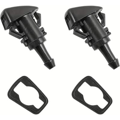 2 stuks Auto Voorruitsproeier voor Caliber Journey Avenger Charger OEM nr. 4805742AB 5116079AA 5160308AA zwart