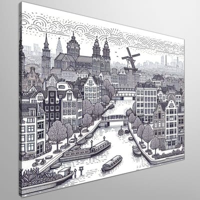 Kunstprint | Wanddecoratie | Canvas | 100 × 100 cm