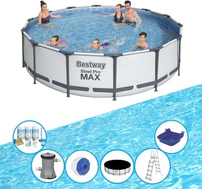 Bestway Zwembad Steel Pro MAX - Met accessoires - 427x107 cm