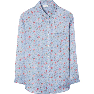 American Vintage Shaning Shirt Lynette Size: S | Button-Down Shirts Outlet | Dames | Blauw