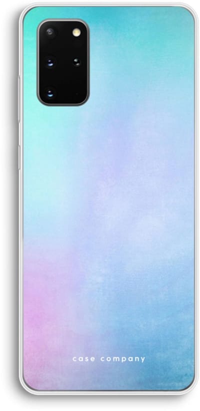 Hoesje geschikt voor Samsung Galaxy S20 Plus hoesje - Mist pastel - Soft Cover Telefoonhoesje - Bescherming aan alle Kanten en Schermrand
