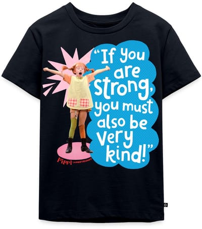 Pippi Langkous Gestrekte Pippi Met Spreuk Premium T Shirt Kinderen