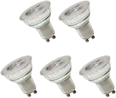 Spectrum LED Lamp GU10 230V 4,5W - 380 Lumen - 4000K Neutraal Wit - Natuurlijk licht - Energiezuinig - 5 stuks