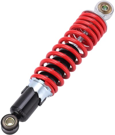 Dailygoods- Schokdemper Verstelbaar 270mm - Motorfiets Achter - Stalen Legering - 5-Fasen Veerinstelling - Universeel voor ATV/Kart - Geschikt voor Off-road - Demper