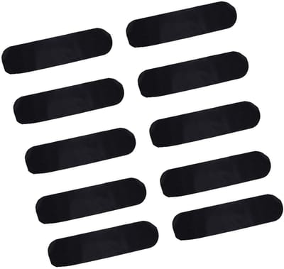 Griptape Set - Antislip Tape - Skateboarden - Duurzaam Emery Materiaal - 10 Vellen - Zwart