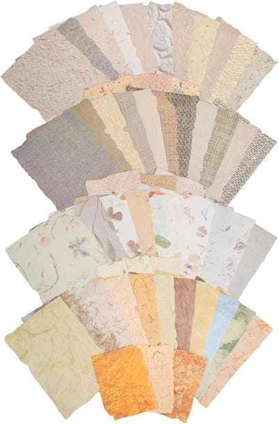 Retro Scrapbooking Decoratie Set - 4 Sets Met Decoratief Papier Voor Journaling, Fotoalbums, Notitieboeken en DIY Projecten