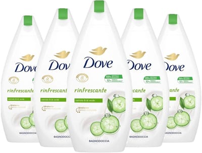 Dove Douchegel Refreshing Komkommer 5 x 450 ml