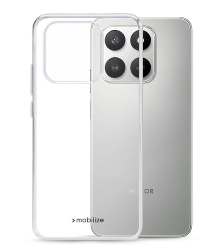 Mobilize Doorzichtig Hoesje geschikt voor Honor 400 Smart Telefoonhoesje Flexibel TPU | Mobilize Gelly Case Backcover | Doorzichtig Telefoonhoesje 400 Smart | 400 Smart Case | Back Cover - Transparant