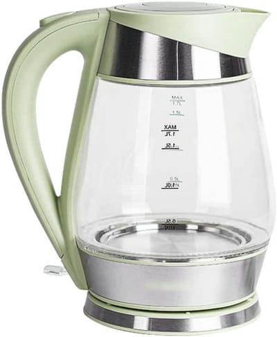 Elektrische Waterkoker - Thee Ketel - Snel Water Koken - Automatische Uitschakeling - 1.7 Liter - Groen
