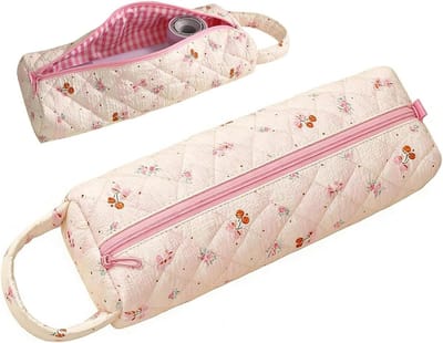 Dailygoods- Opbergtas Draagbaar - Opbergtas voor Haardrogers - Lichtgewicht Reistas - Beschermende Opbergtas - Grote Inhoud - Handvat voor Gemak - Toilettas