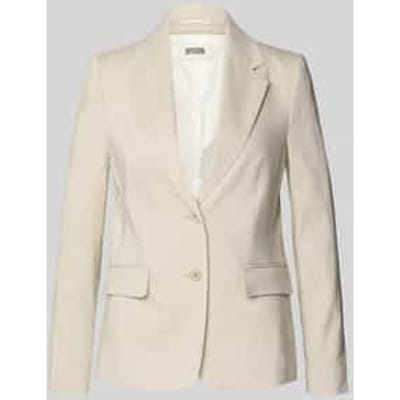 Blazer van linnenmix met klepzakken model 'BUNDREY'