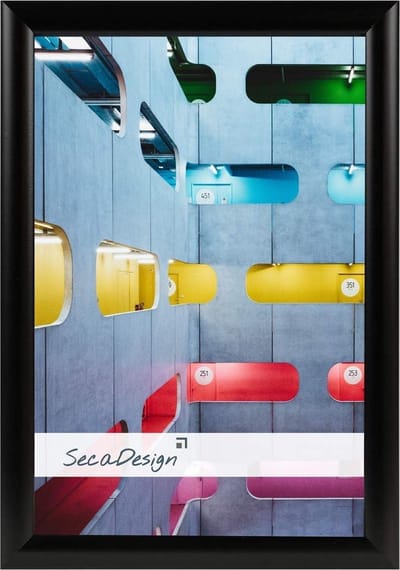 SecaDesign Tours Fotolijst - Fotomaat 10x15 cm - Zwart