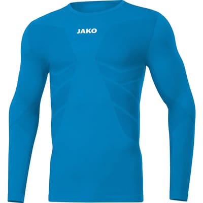 Jako Comfort 2.0 Longsleeve Kinderen - Jako Blauw | Maat: 128-140
